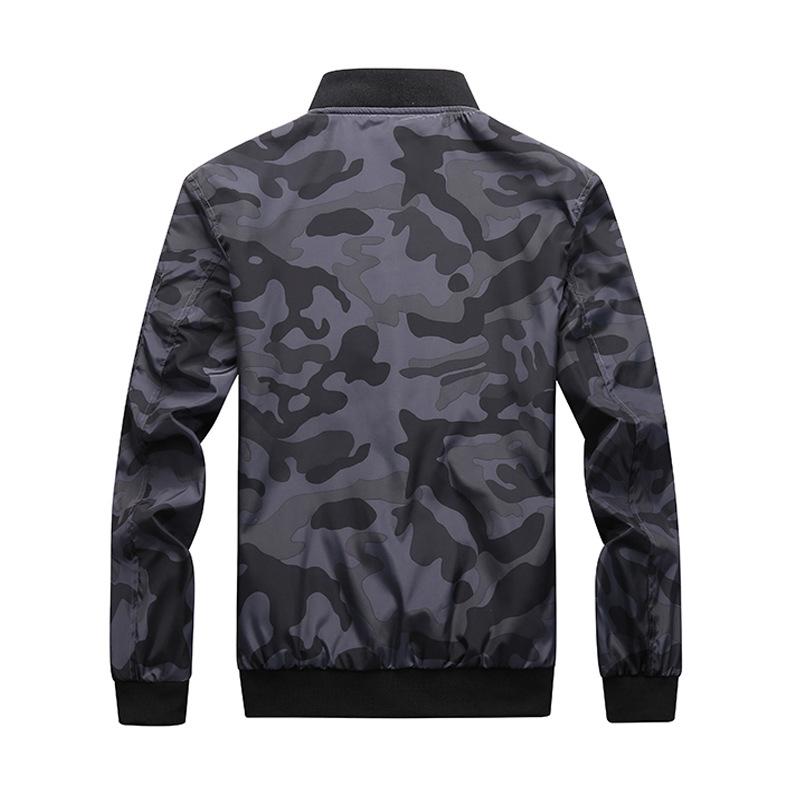 Bomber Jackets | Camouflage-Jacquard Cotton-Blend Bomber Jacket – Mens Bomber Jackets Bomber Jackets