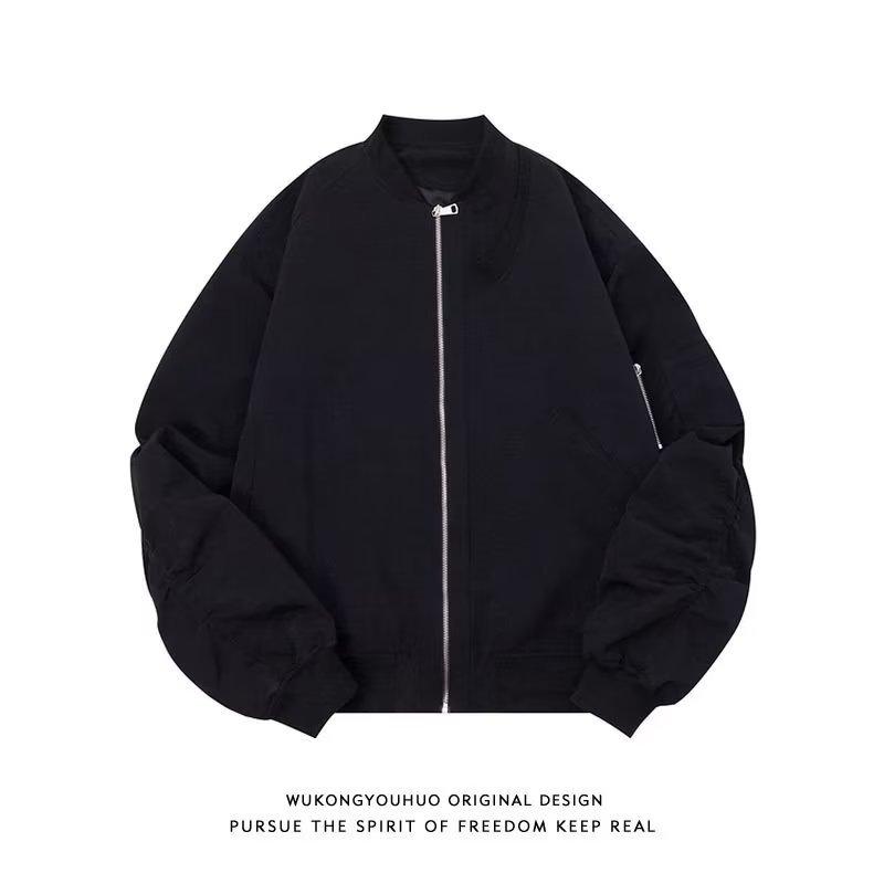 Bomber Jackets | Stretch Virgin Wool-Gabardine Bomber Jacket – Mens Bomber Jackets Bomber Jackets