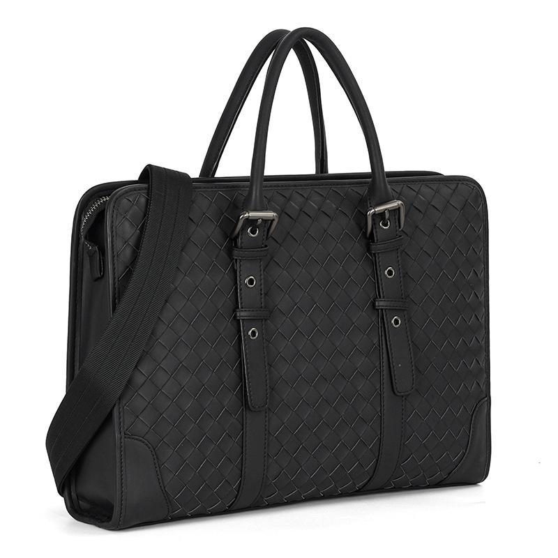 Briefcases | Intrecciato Leather Briefcase – Mens Bags Briefcases