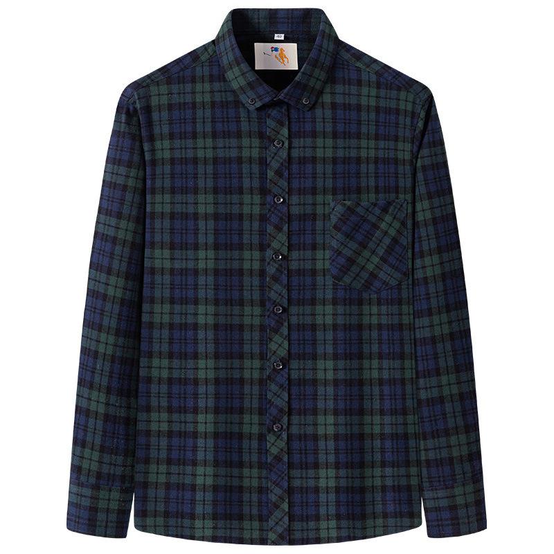 Casual Shirts | Bonfim Button-Down Collar Checked Cotton-Flannel Shirt – Mens Casual Shirts Casual Shirts