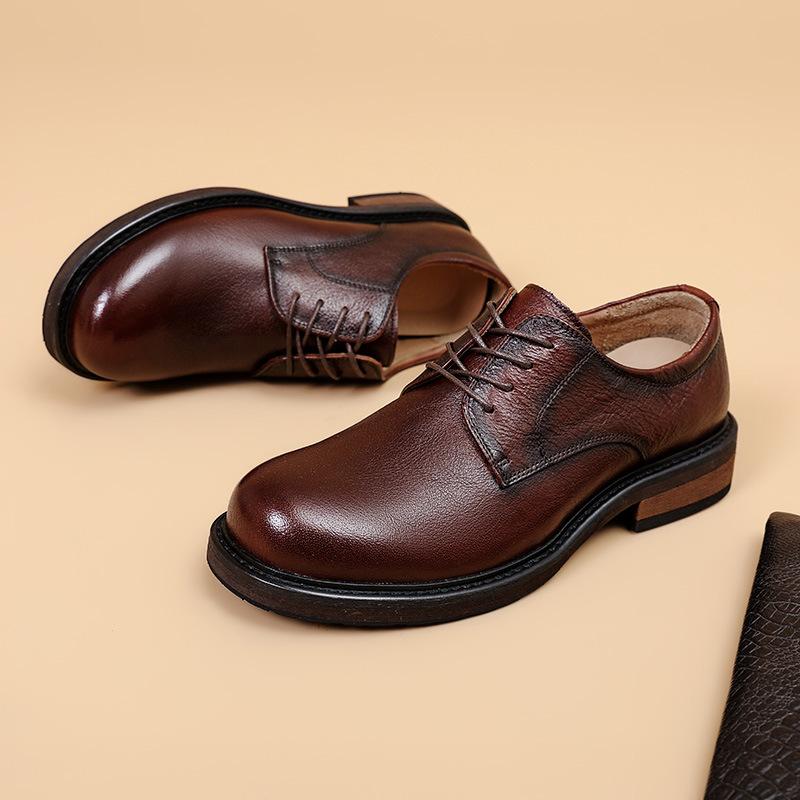 Derby Shoes | Hopkins Flexi Full-Grain Leather Derby Shoes – Mens Derby Shoes Derby Shoes