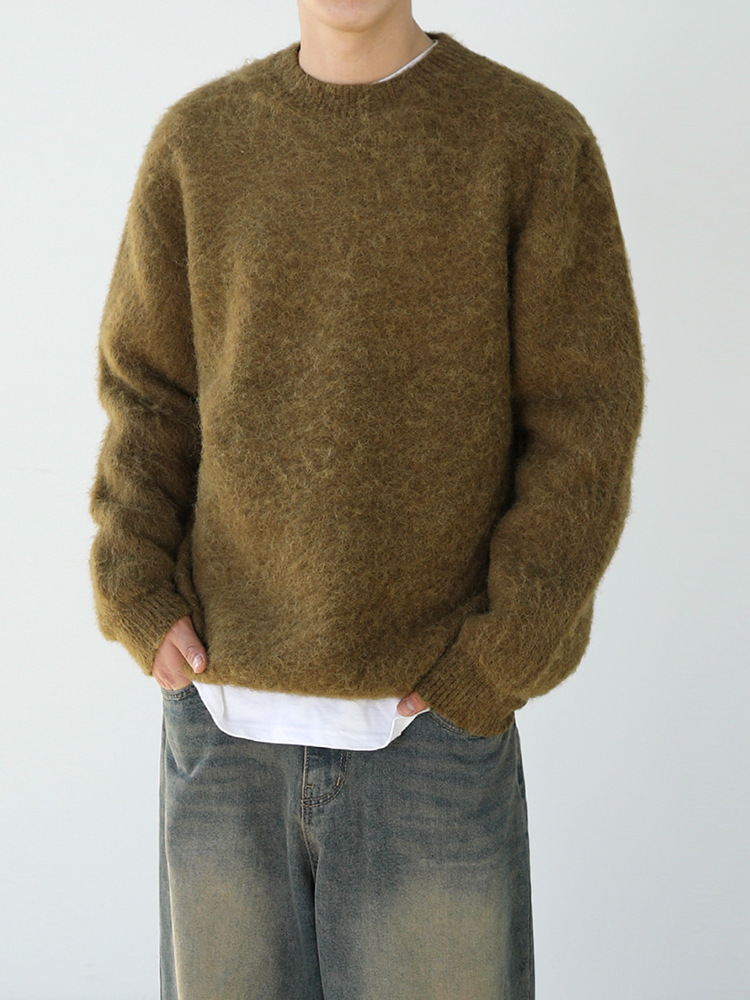 Knitwear | Alpaca-Blend Sweater – Mens Clothing Knitwear