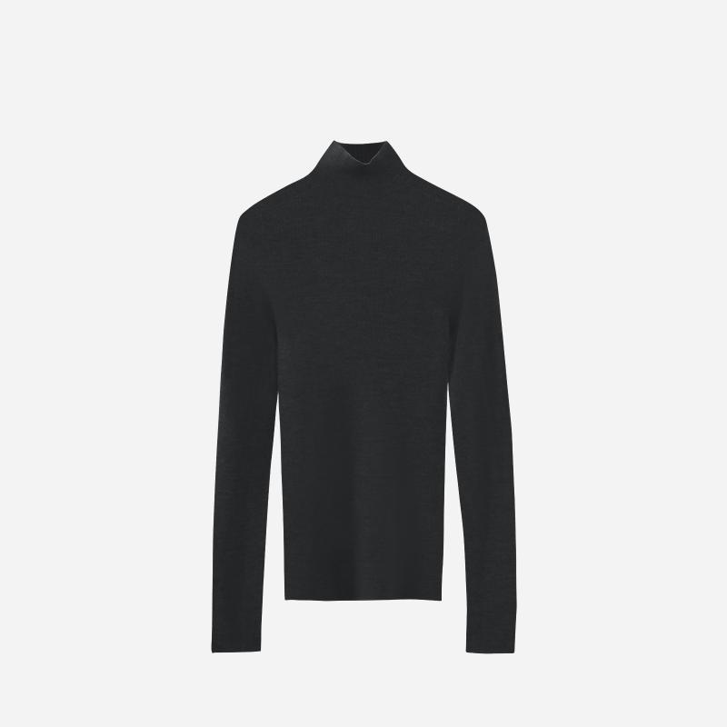 Knitwear | Daniel Ribbed Cashmere Mock-Neck Sweater – Mens Clothing Knitwear