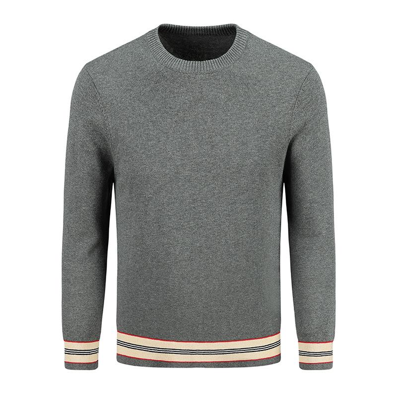 Knitwear | Logo-Intarsia Striped Cotton Sweater – Mens Clothing Knitwear