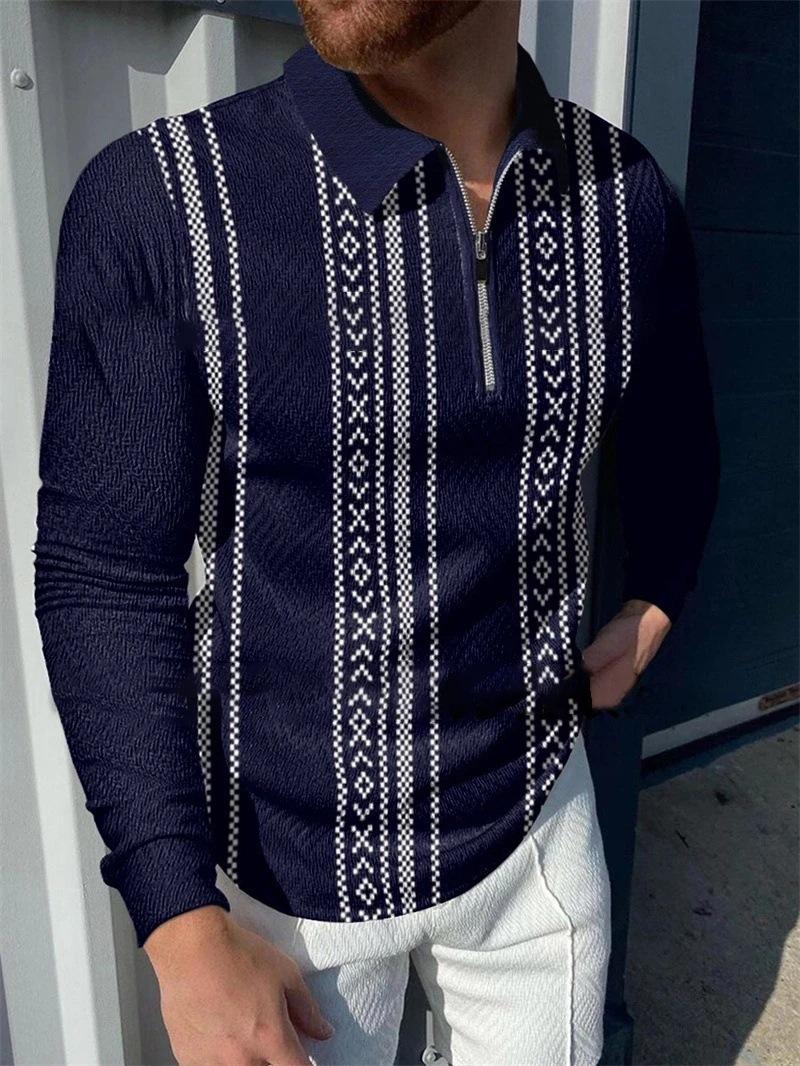 Knitwear | Plaza Slim-Fit Striped Cotton Cardigan – Mens Clothing Knitwear