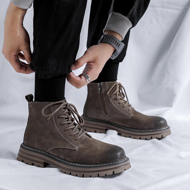 Lace-Up Boots | Artik Suede Lace-Up Boots – Mens Lace-Up Boots Lace-Up Boots