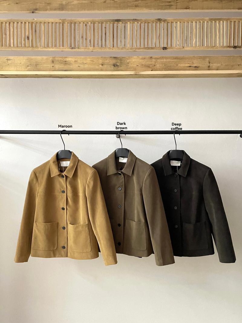 Leather and Suede Jackets | Suede Chore Jacket – Mens Clothing Leather & Suede Jackets