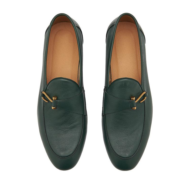 Loafers | Sean Buckled Full-Grain Leather Penny Loafers – Mens Loafers Loafers