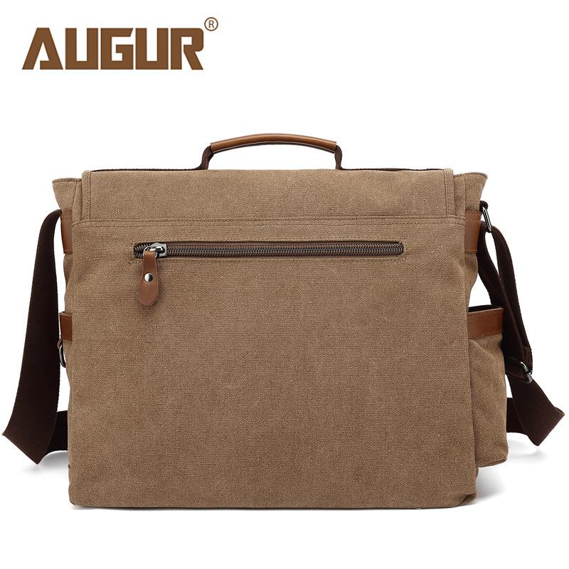 Messenger Bags | Woody Business Leather-Trimmed Checked Canvas Messenger Bag – Mens Bags Mens