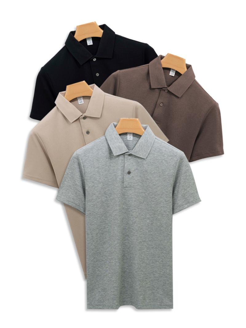 Polo Shirts | Sebastian Cotton and Silk-Blend Jersey Polo Shirt – Mens Clothing Mens