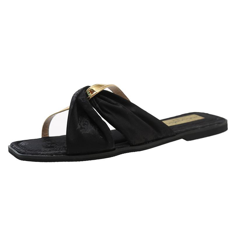 Sandals And Slides | Embellished Velvet Sandals – Mens Sandals And Slides Mens