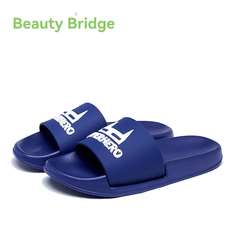 Sandals And Slides | Logo-Print Debossed Faux Leather Slides – Mens Sandals And Slides Mens