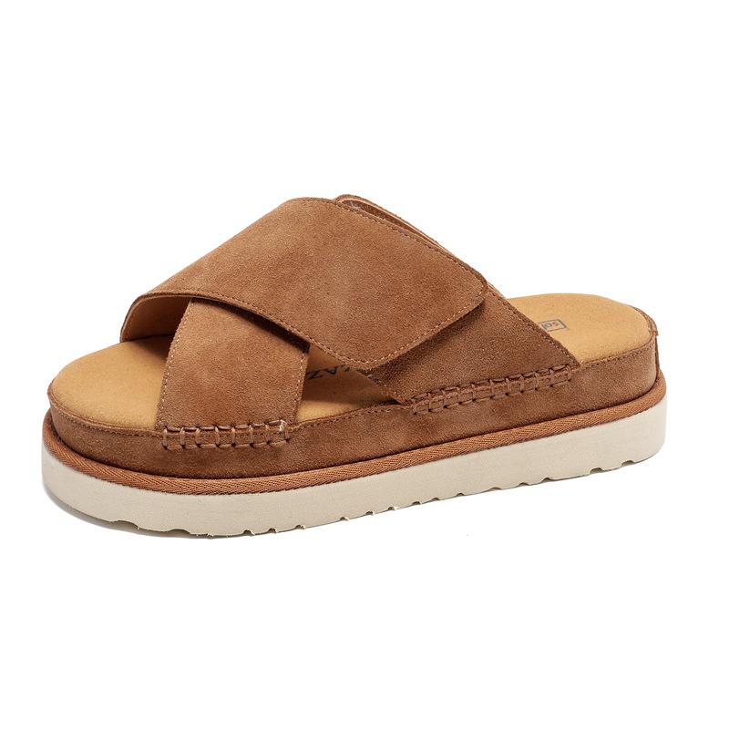 Sandals And Slides | Pueblo Suede Sandals – Mens Sandals And Slides Mens