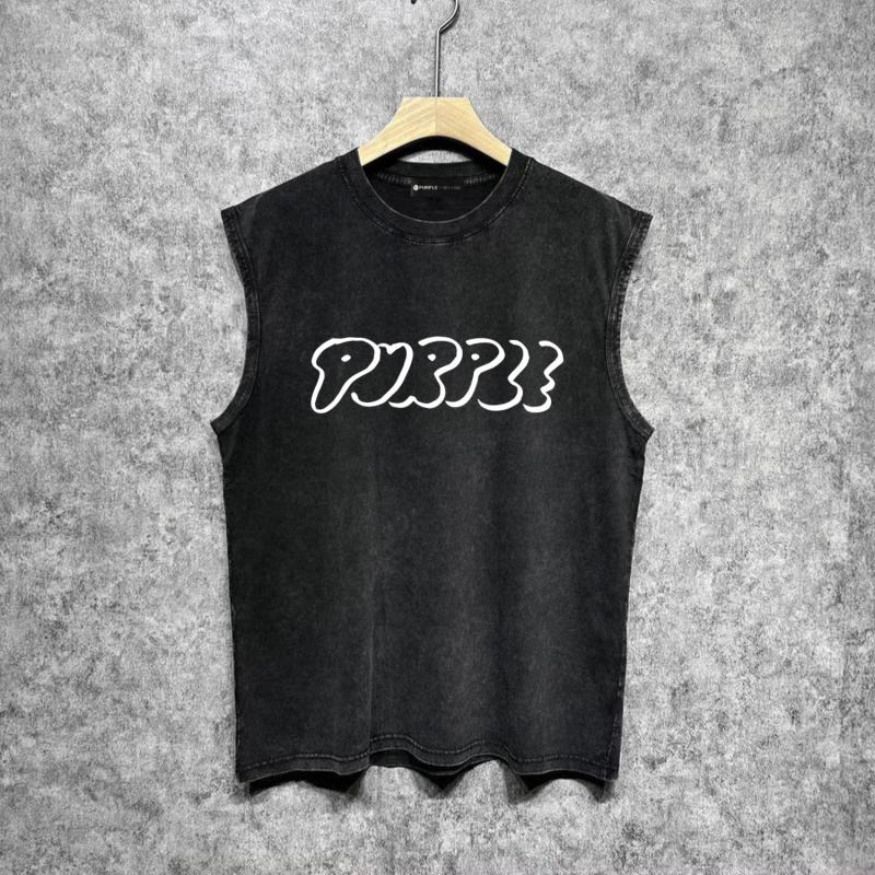 T-shirts | Cropped Distressed Logo-Print Cotton-Jersey Tank Top – Mens Clothing Mens