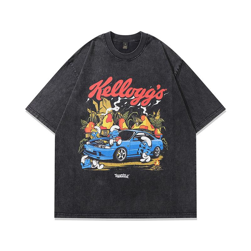 T-shirts | Mr. Hollywood Oversized Distressed Printed Cotton-Jersey T-Shirt – Mens Clothing Mens