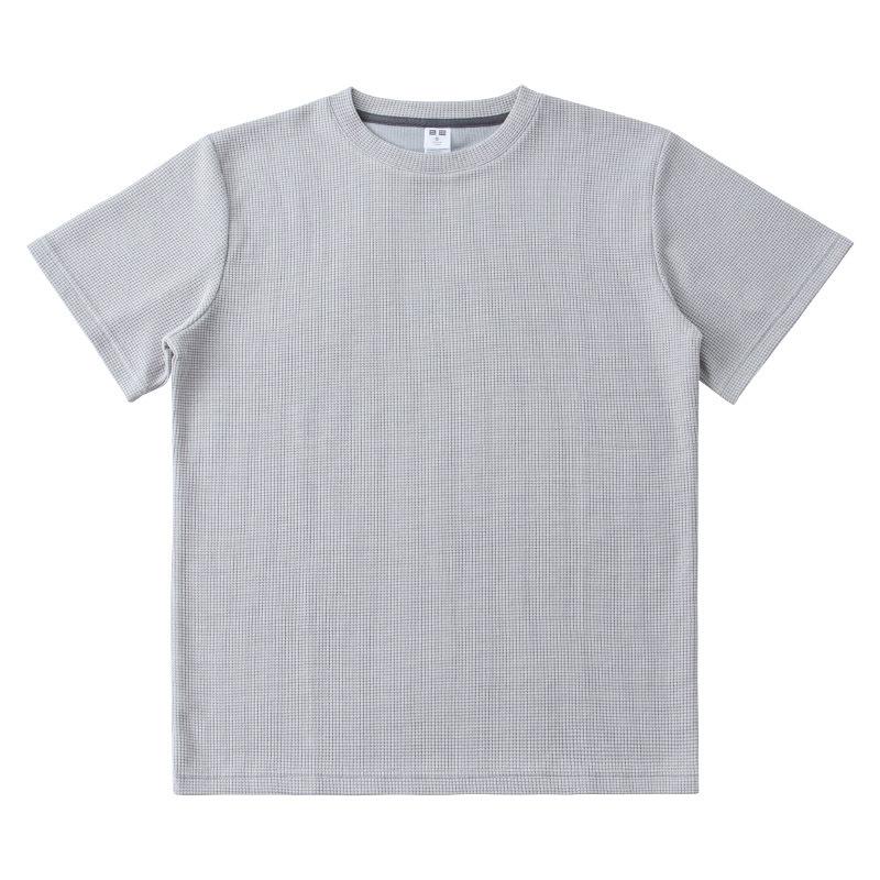 T-shirts | Textured Cotton T-Shirt – Mens Clothing Mens