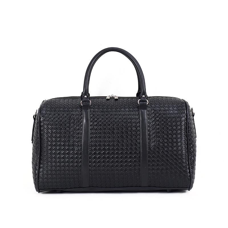 Weekend Bags | Small Leather-Trimmed Logo-Embossed Coated-Canvas Holdall – Mens Bags Mens