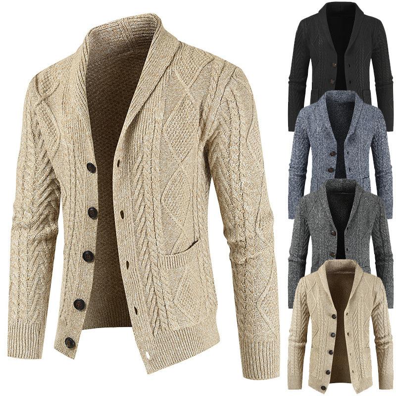 Knitwear | Slim-Fit Shawl-Collar Cable-Knit Cotton Cardigan – Mens Clothing Knitwear